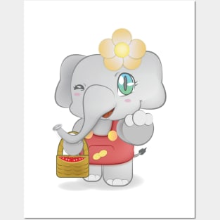 Sally Peanuts - Elephant Posters and Art